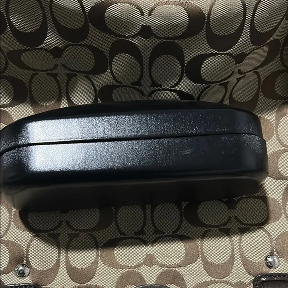Coach Glossy Black Eyewear Case - Picture 6 of 6